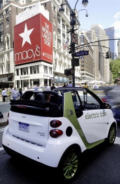 smart fortwo electric drive in New York